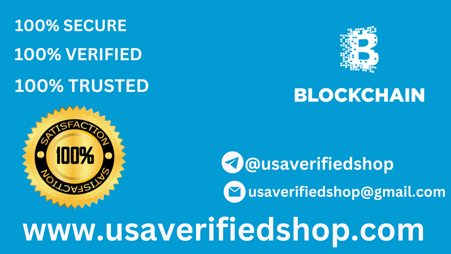 Buy verified Blockchain accounts