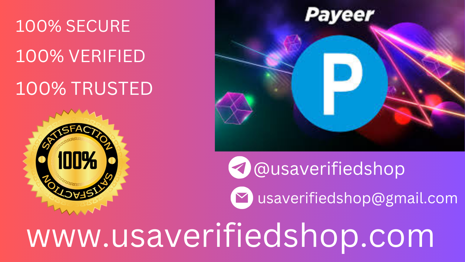 Buy verified Payeer accounts