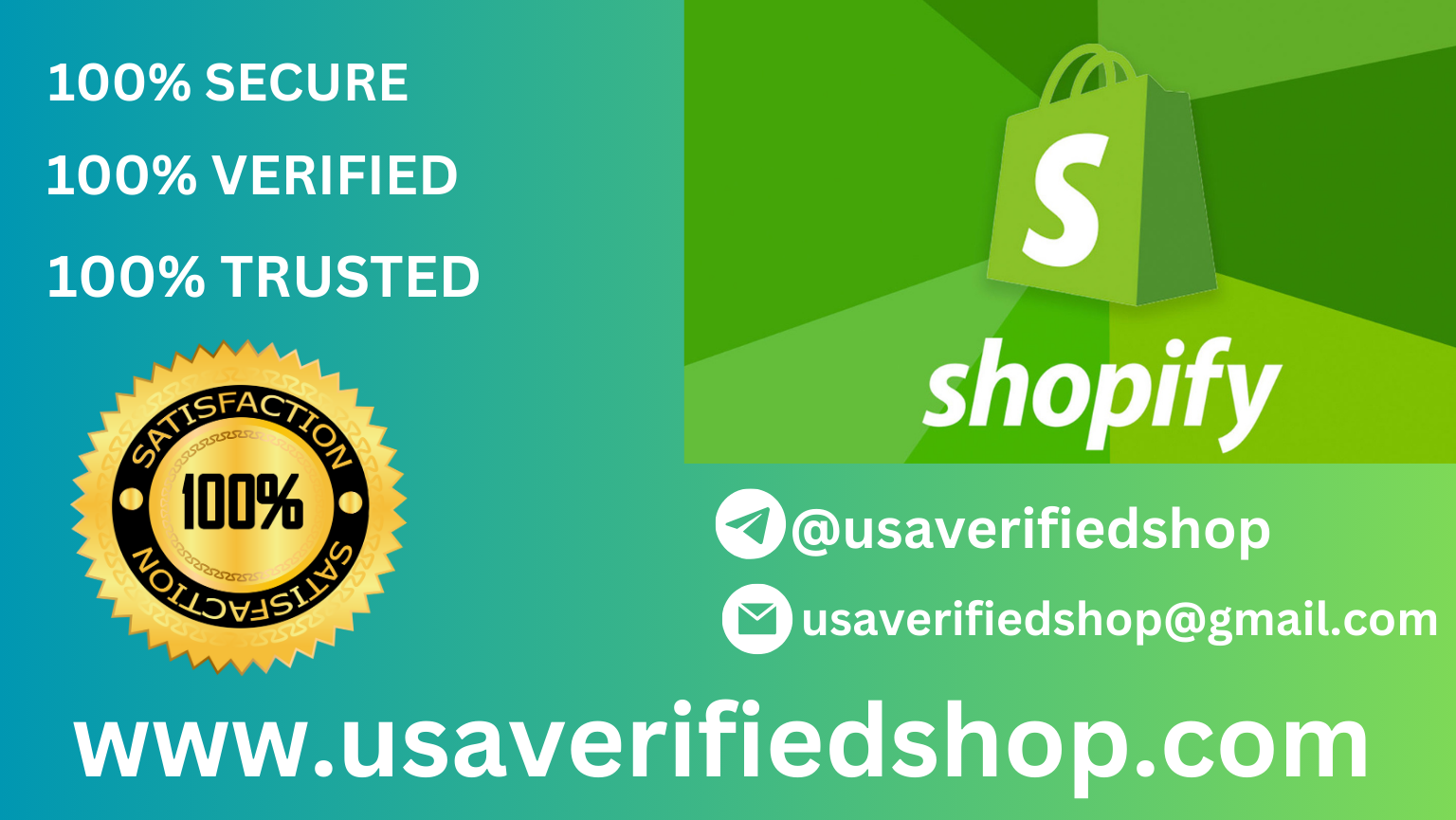 Buy verified Shopify accounts