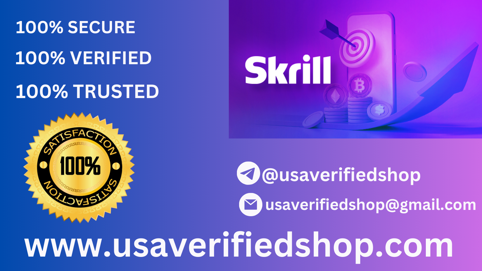 Buy verified Skrill accounts