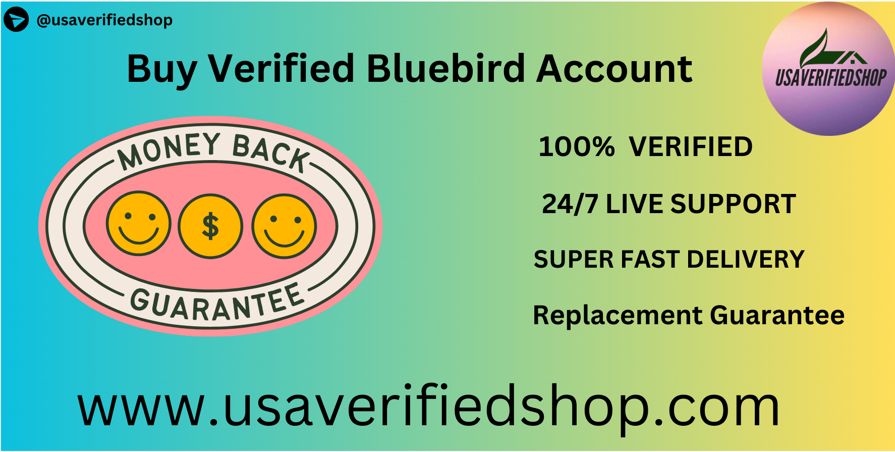 Buy verified Bluebird accounts