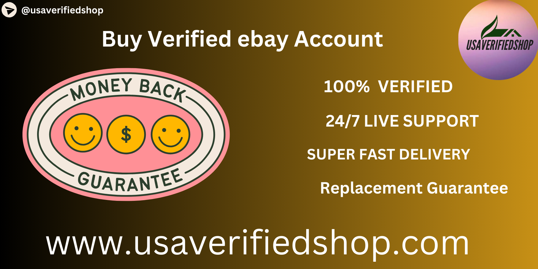 Buy verified eBay accounts