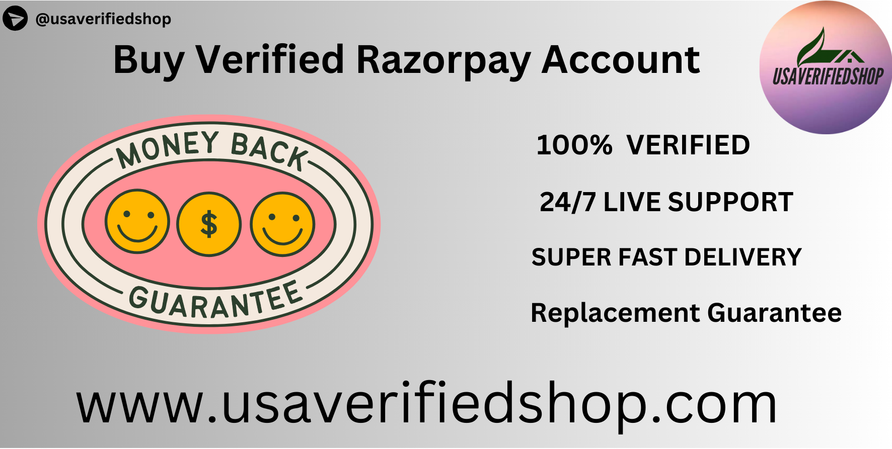 Buy verified Razorpay accounts