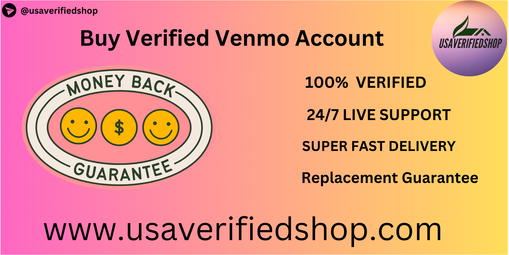 Buy verified Venmo accounts